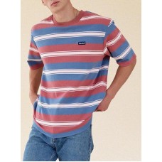 Men's striped crew neck T-shirt HE1603-02-03